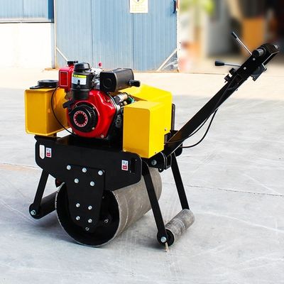 Loja de alimentos Mini Road Roller Single Drum Roller CE EPA Certificado com Envio Gratuito