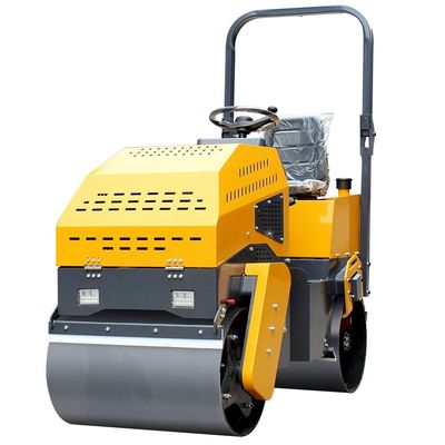 5.5L Capacidade do tanque de combustível Máquina de compactação industrial Roller de estrada de vibração hidráulica