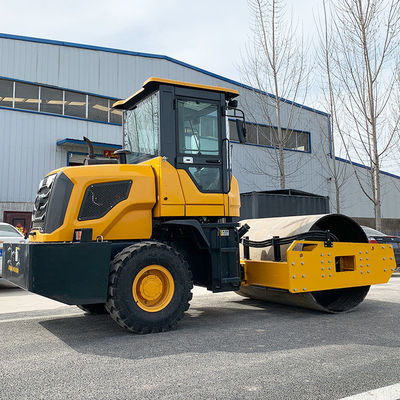 Compactor de terra de aço de rolos vibratórios de 8 toneladas com 1