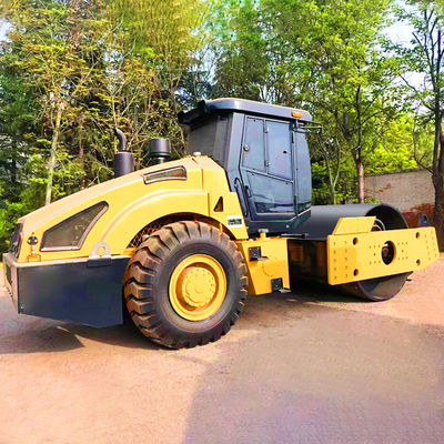 20 toneladas Mini Roller de Roda de Estrada Com 500N/cm Linha estática Frequência de vibração de carga 28/35Hz