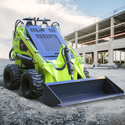 17.1kw Tracked Skid Steer Loader com certificação CE e deslizamento elétrico