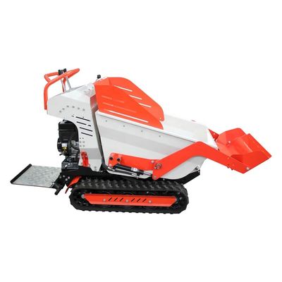 Autocarregador Carregador Crawler Dumper Mini 800kg Dumper com motor cicloide de distribuição de disco