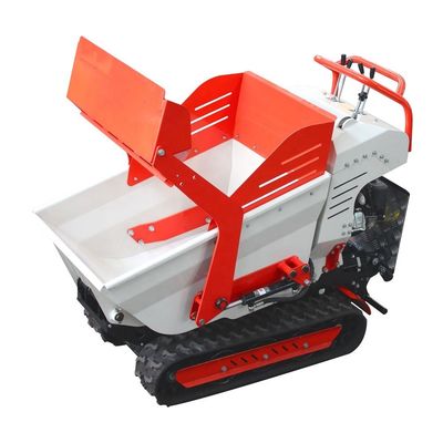Autocarregador Carregador Crawler Dumper Mini 800kg Dumper com motor cicloide de distribuição de disco