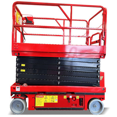 Elevador de móveis de tesoura de altura média Elevador de veículos 320 kg Peso 900 mm Plataforma de extensão