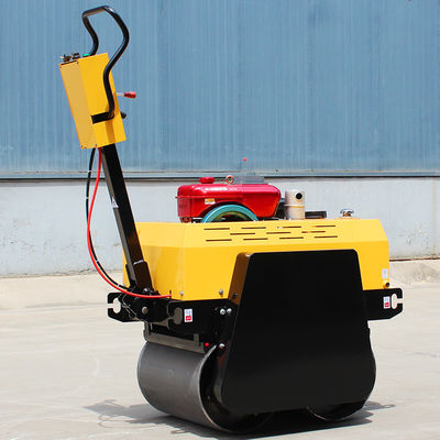 HYDAC Pequeno Roller Rodoviário Máquina de tambor duplo Vibratório 0,5 Ton Mini Roller Rodoviário Compactor