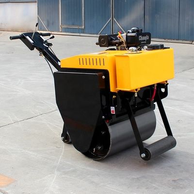 Rolante de motor de gasolina para pequenos mini rolantes de estrada compactador de pavimento de asfalto