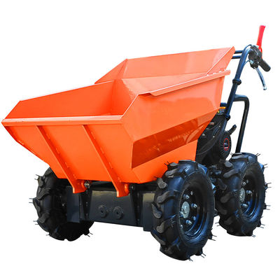 Carrinho de rodas Mini Dumper Site Mini Crawler Dumper Loader com 4.1/3600kw/rpm Potência nominal