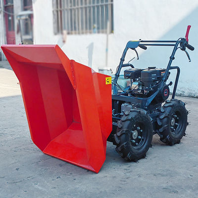 Carrinho de rodas Mini Dumper Site Mini Crawler Dumper Loader com 4.1/3600kw/rpm Potência nominal