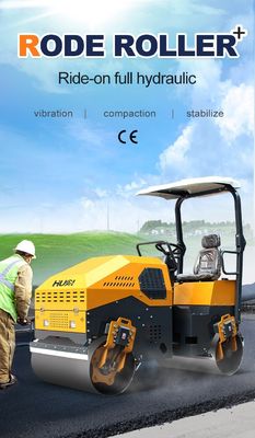 Compactor de rolos de estrada mini com vibração hidráulica para construção rodoviária