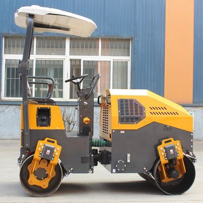 45KN Exciting Force Mini Static Road Roller para fácil manobrabilidade e controle