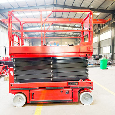 2000 kg de reboque de bateria hidráulica móvel Elevador de tesoura elétrica para plataforma de trabalho aéreo