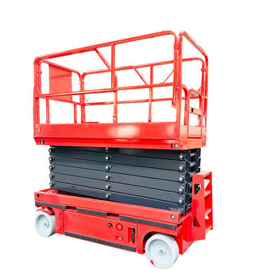 Conveniente Cantilever Automático Hidráulico Aerial Work Scissor Lift com Plataforma de 900 mm
