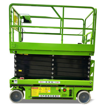 Plataforma de elevação de tesoura para trabalho aéreo 4m 6m 8m 10m 12m