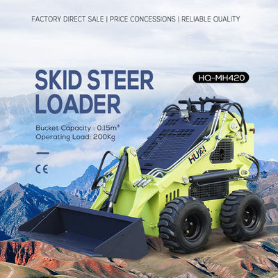 17.1kw Mini Skid Steer Loader A solução ideal para uma operação rápida e suave