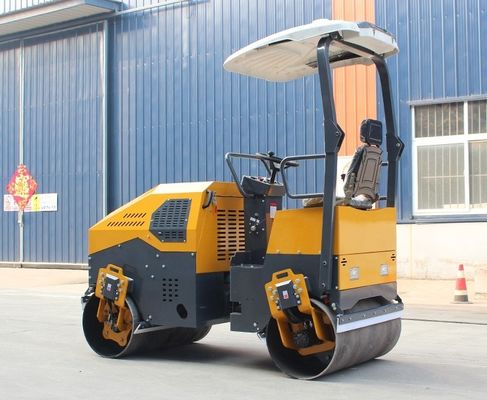 Fábrica de fabricação de cilindros duplos de motores a diesel, rolos de estrada com válvula hidráulica HYDAC