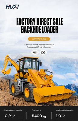 Carregadores elétricos de retroescavadeira de rodas mais pequenos com base de rodas de 150 mm Mini Front End Loader