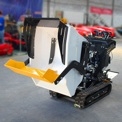 Autocarregador Mini Crawler Dumper com capacidade de carga de 500 kg e peso da máquina de 360 kg