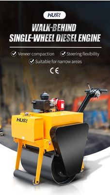 15.7 kw Roller de estrada vibratório de tambor único para máquinas de construção compactador para benefício