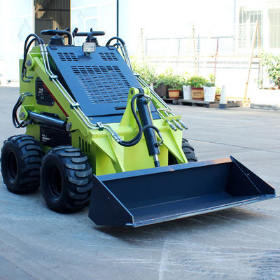 Caminhe Atrás do Crawler Mini Skid Steer Loader Alimentado pelo motor YUNNEI para benefício