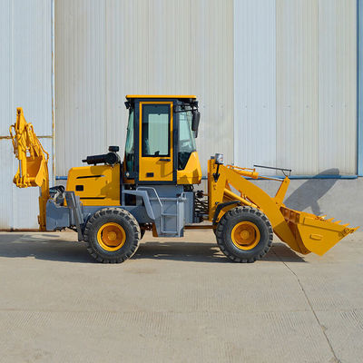 4x4 Mini Backhoe Loader com alta eficiência operacional e BOXINHUASHENG bomba hidráulica