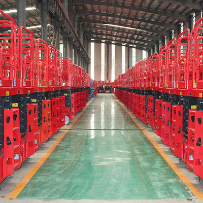 48V/4.0kw Pomba de óleo de elevação Potência do motor Elevador de tesoura elétrica para projetos de construção