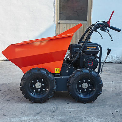 500 kg Carrinho de rodas Mini Dumper Hidráulico Euro 5 Padrão com potência nominal de 4,1 kW