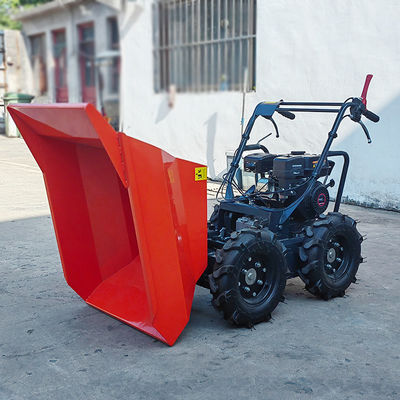 CE homologado 300kg site elétrico de gás roda de carrinha motorizada de potência Mini Dumper EPA motor