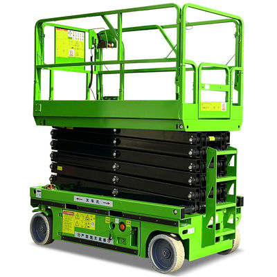 48V/4.0kw Potência do motor Tabela de elevação automática completa Plataforma de trabalho elevada 6m 8m 10m 12m 14m