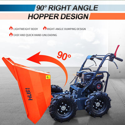 300-1000 kg Mini carregador totalmente elétrico de quatro rodas e design compacto para fácil manuseio