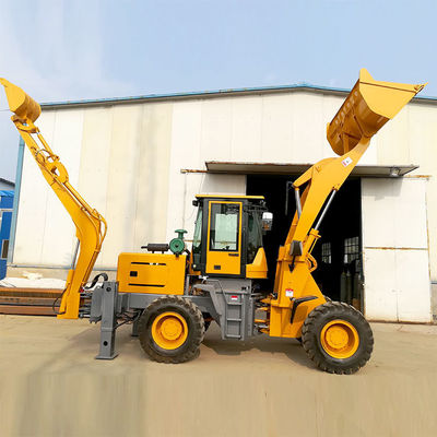 Trabalho de construção de backhoe carregador HQ-WZ-25-30 com tamanho pequeno e projeto profissional
