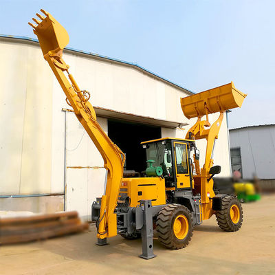Trabalho de construção de backhoe carregador HQ-WZ-25-30 com tamanho pequeno e projeto profissional