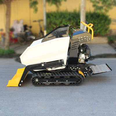 Caminhão elétrico Mini Dumper 500kg 1000kg Mini Track Dumper Moving Type Crawler Loader