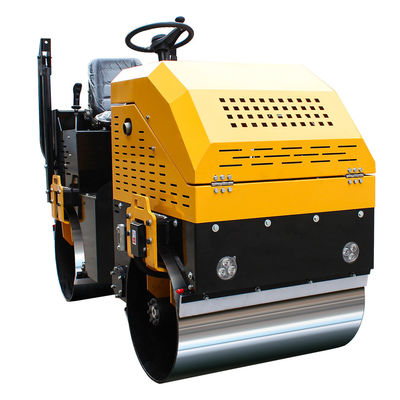 CHANGCHAI Motor Vibração hidráulica 1500kg Mini Road Roller Compactor para estradas suaves