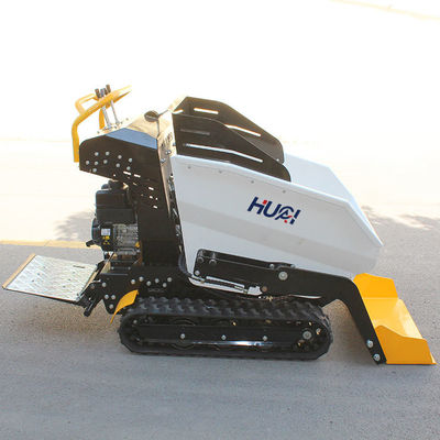 Caminhão elétrico Mini Dumper 500kg 1000kg Mini Track Dumper Moving Type Crawler Loader