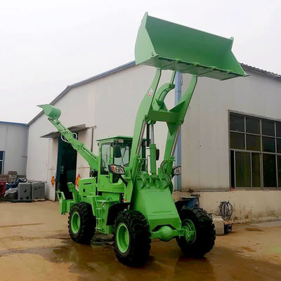 HQ-WZ-25-30 4x4 Carregador de Excavadora Hidráulica Rodas de Máquina Integradas Mini Backhoe Loader