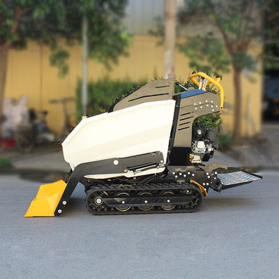 Caminhão de trens de borracha, carregador de cargas de 300 kg a 500 kg, mini-carregador de carregamento