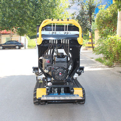 Caminhão de trens de borracha, carregador de cargas de 300 kg a 500 kg, mini-carregador de carregamento