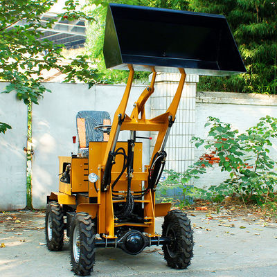 Pequena Agricultura 850 kg Electric Mini Front End Compacto Bateria Wheel Loader com acessível