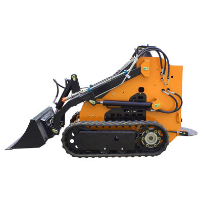 0-6 km/h Velocidade de trabalho Mini-Skid Steer Loader com 200 kg de carga nominal e motor diesel