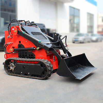 A preços acessíveis 300 kg BOXINHUASHENG válvula hidráulica Mini Skid Steer Loader com trilho