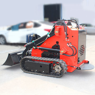 A preços acessíveis 300 kg BOXINHUASHENG válvula hidráulica Mini Skid Steer Loader com trilho