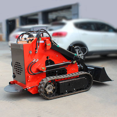 A preços acessíveis 300 kg BOXINHUASHENG válvula hidráulica Mini Skid Steer Loader com trilho