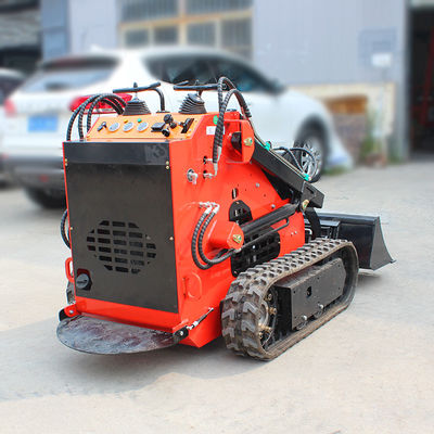 Mini-carregador chinês com cilindro hidráulico MOOG e velocidade de 0-6 km/h