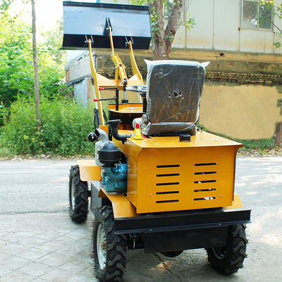 0.8 Toneladas Compacto Mini Front Loader 1 cbm Capacidade de balde para restaurante