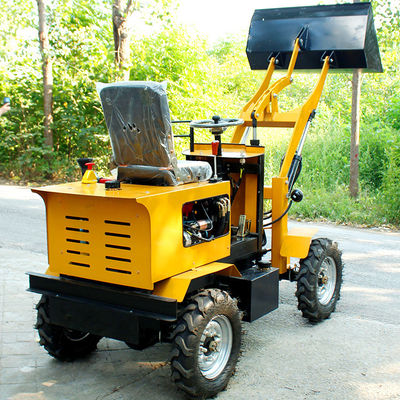 0.8 Toneladas Compacto Mini Front Loader 1 cbm Capacidade de balde para restaurante
