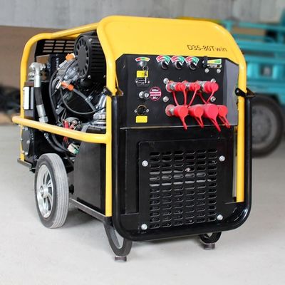 Unidade de energia hidráulica de diesel ou estação de gasolina de 13 CV com capacidade de tanque de combustível de 6,1 L