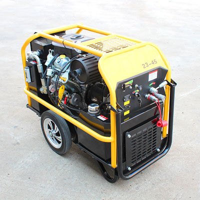 660 mm Largura da máquina Motor diesel personalizado Unidade de energia hidráulica com 12 cm3 de cilindrada