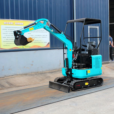 1.7T 1.8T 2T 3T Pneus de borracha Mini Excavadora Hidráulica 390kw Excavadora Crawler Durável
