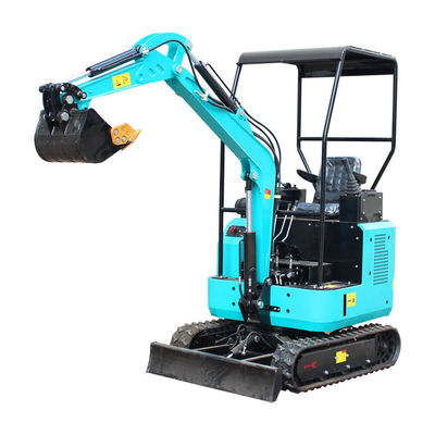 1.7T 1.8T 2T 3T Pneus de borracha Mini Excavadora Hidráulica 390kw Excavadora Crawler Durável
