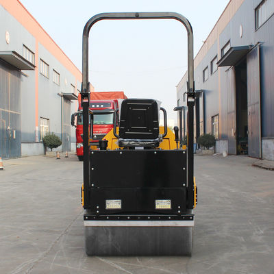 Largura da roda de aço 1000 mm X 2 rolos de estrada para pequenas estradas de asfalto e compactação do solo